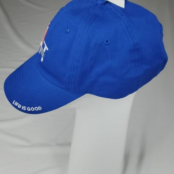 NEW Life Is Good Martha's Vineyard Hamptons Montauk American ADIRONDACK HAT NWT - Picture 3 of 8